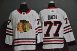 Adidas Chicago Blackhawks #77 Kirby Dach white hockey jersey