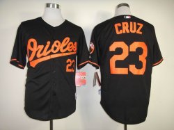 Baltimore Orioles CRUZ 23# black MLB Jerseys