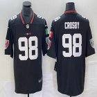 Nike Oakland Raiders #98 Maxx Crosby black Mexico Color Rush Limited Jersey -BD