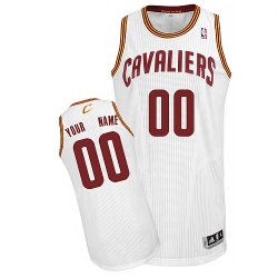 Cleveland Cavaliers Custom white Home Jersey for sale