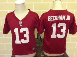 Nike New York Giants #13 Odell Beckham Jr red nfl children jerseys