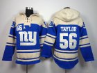 Nike New York Giants Lawrence Taylo 56# blue nfl Hooded Sweatshirt