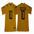 Oregon Duck #10 Justin Herbert yellow College Football Limited Jersey