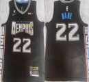 Nike Memphis Grizzlies #22 Bane black nba basketball jerseys 6 patch