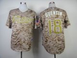 San Diego Padres #18 Carlos Quentin camo mlb jerseys