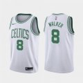 Nike Boston Celtics #8 Kemba Walker white nba jerseys