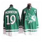 2011 NHL San Jose Sharks 19 Joe Thornton Green Jersey