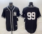 Nike New York Yankees #99 Aaron Judge black majestic baseball Jersey Joint name -BD 04