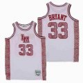 Lower Merion Kobe Bryant #33 jerseys High School Edition white basketball Jersey -SG