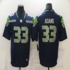 Nike Seattle Seahawks #33 Jamal Adams Blue Color Rush Limited Jersey