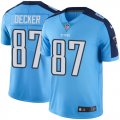 Youth Tennessee Titans #87 Eric Decker Nike skyblue Color Rush Limited Jersey