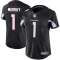 Women Arizona Cardinals #1 Kyler Murray black nike Color Rush Limited Jersey 001