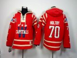 New Washington Capitals 70 Braden Holtby NHL Hooded Sweatshirt