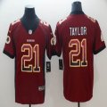 Washington Redskins #21 Sean Taylor Nike red drift Color Rush Limited Jersey