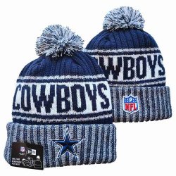 2024 Dallas Cowboys blue white NFL Sports Cuffed Knit Hats 03