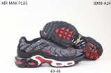 Nike Air Max Plus TN Black white red shoes