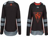 Women 2016 Team North America blank Black NHL Jerseys