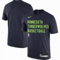 Minnesota Timberwolves dark blue NBA T-Shirts