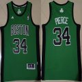 Boston Celtics #34 Paul Pierce green throwback basketball Jersey-XD