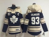 Youth Toronto Maple Leafs #93 Doug Gilmour Blue NHL Hooded Sweatshirt