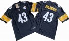 Pittsburgh Steelers 43# Troy Polamalu black Nike Vapor F.U.S.E. Limited Jersey