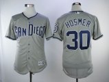 San Diego Padres #30 Eric Hosmer gray Flexbase Authentic Collection Jersey