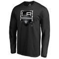 Men's Los Angeles Kings Fanatics Branded Black Midnight Mascot Long Sleeve T-Shirt