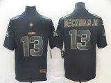 Nike Cleveland Browns Odell Beckham Jr #13 Black gold Color Rush Limited Jersey