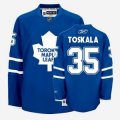 NHL Toronto Maple Leafs 35# TOSKALA blue jerseys