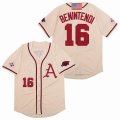 NCAA Baseball Arkansas Razorbacks College Jerseys 16 Andrew Benintendi Jersey -Beige