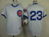 Chicago Cubs Sandberg 23 white MLB Jersey