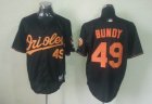 Baltimore Orioles BUNDY 49 black MLB Jerseys