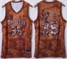 Nike Phoenix Suns #35 Kevin Durant orange NBA basketball Jerseys-XD