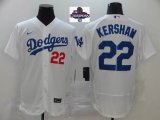 2024 World Series Champions Nike Los Angeles Nike Dodgers #22 Clayton Kershaw blue 2020 Away Official Authentic Player Jersey