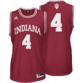 Adidas Indiana Hoosiers Victor Oladipo 4 NCAA Basketball Authentic Jerseys - Red