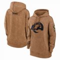 2023 Women Los Angeles Rams Salute To Service Limited Hoodie