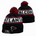 2024 Atlanta Falcons black white NFL Sports Cuffed Knit Hats