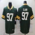 Nike Green Bay Packers #97 Kenny Clark green Color Rush Limited Jersey