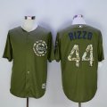 Chicago Cubs Anthony Rizzo 44# green mlb baseball jerseys