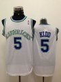 Dallas Mavericks Jason Kidd 5# white adidas nba jerseys