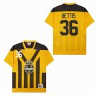 Pittsburgh Steelers #36 Jerome Bettis yellow throwback NFL Jersey-SG