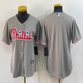 Women Nike Philadelphia Phillies blank gray majestic baseball jerseys