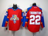 2014 Florida Panthers #22 Shawn Thornton Red hockey Jersey