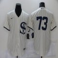 Chicago White Sox #73 white majestic Baseball Jersey Dream version -BD