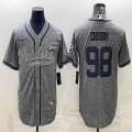 Nike Oakland Raiders #98 Maxx Crosby Hemp gary baseball jerseys Joint name-BD