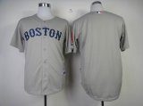 Boston Red Sox Blank gray MLB Jerseys