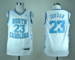 North Carolina Tar Heels Michael Jordan 23 White College Basketball Jersey