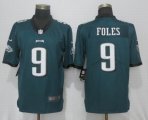 Nike Philadelphia Eagles #9 Nick Foles green Color Rush Limited Jersey