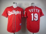 Cincinnati Reds Authentic 19# Joey Votto Alternate Cool Base Jersey