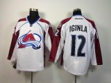 reebok Colorado Avalanche #12 Jarome Iginla white NHL Jerseys